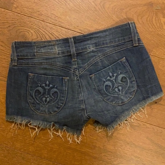 Not for sale-SIWY deconstructed frayed denim shorts - Picture 2 of 5